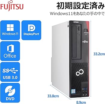 Amazon.co.jp: 【整備済み品】【Amazon.co.jp 限定】富士通【CPU:第6